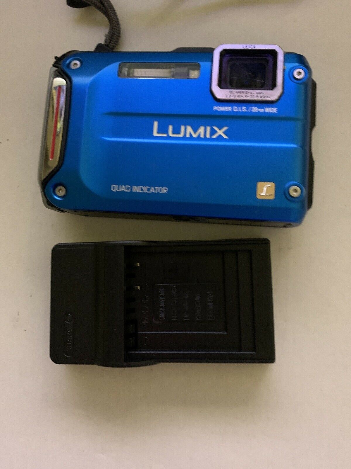 Panasonic Lumix DMC-FT4 Digital Camera 12m Waterproof 2m Shockproof GPS, 12.1MP