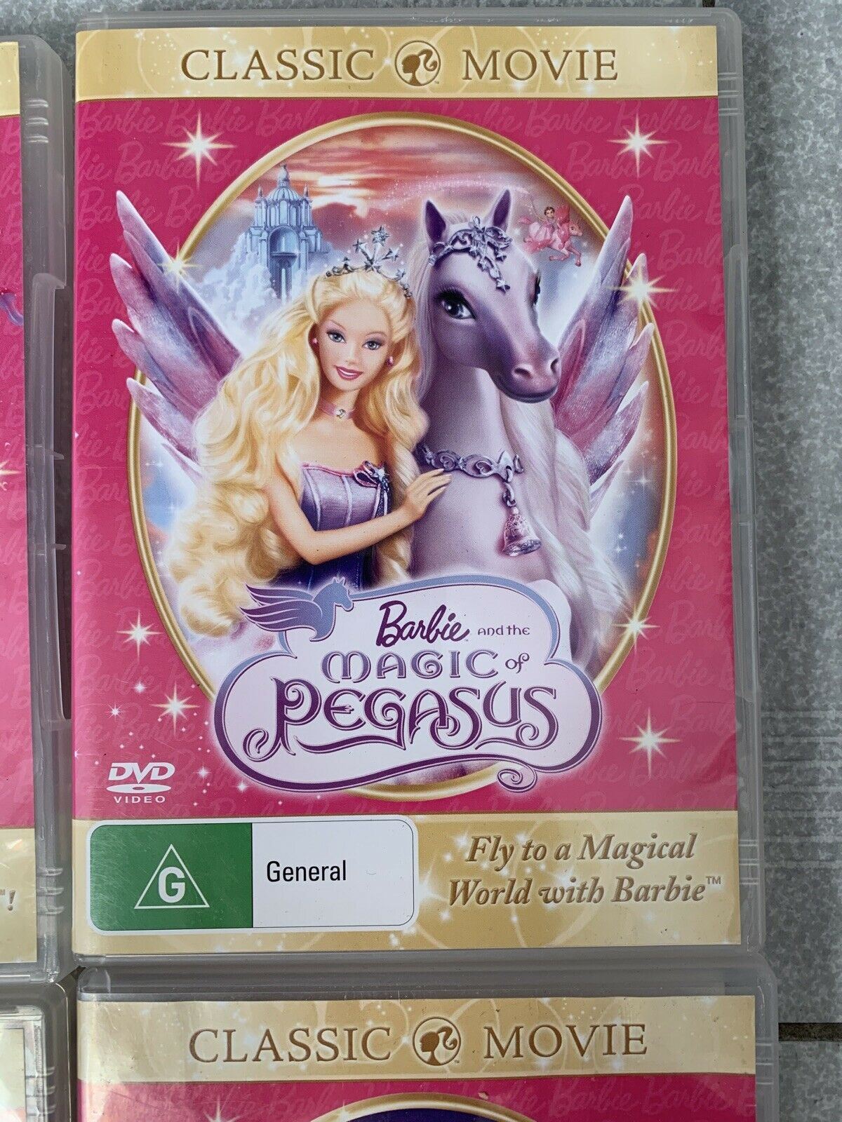 6x Barbie Movie DVD Region 4