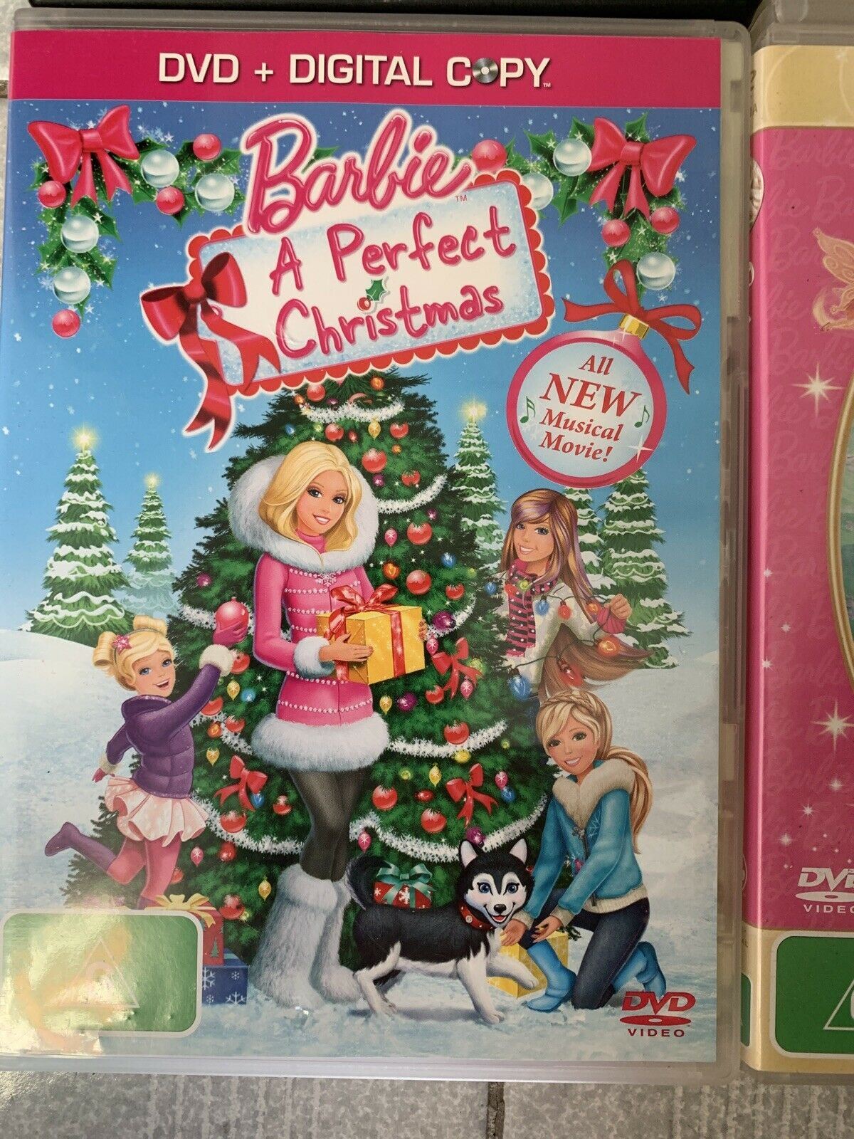6x Barbie Movie DVD Region 4