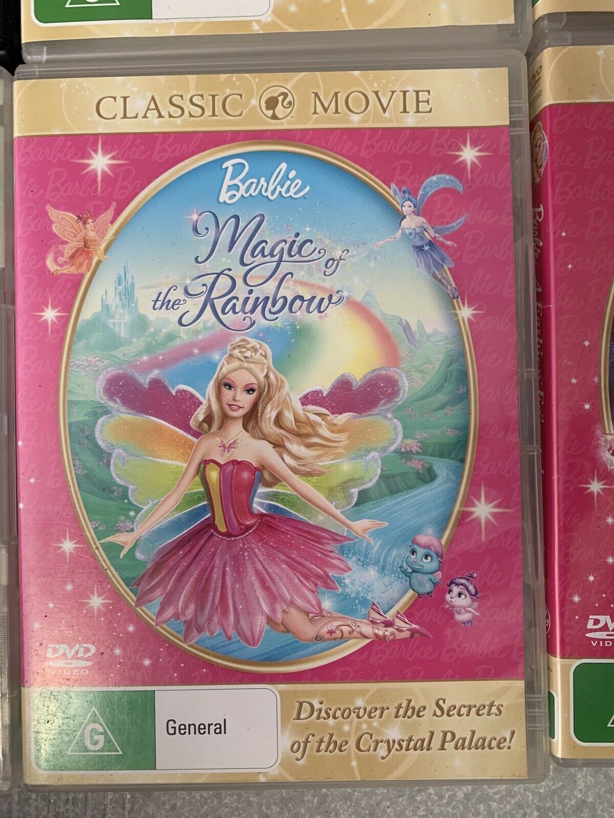 6x Barbie Movie DVD Region 4