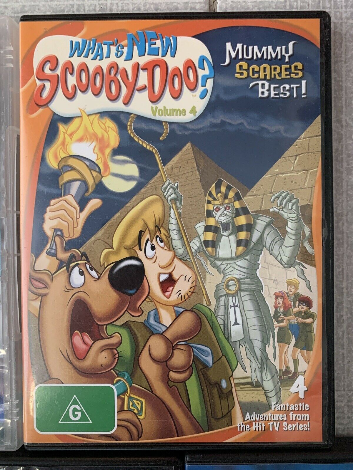 5x Scooby Doo DVD Region 4