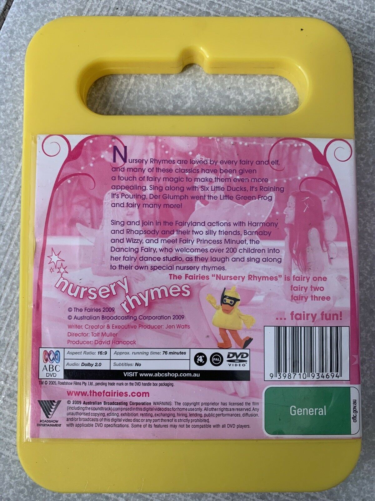 The Fairies & Play School Nursery Rhymes DVD Region 4