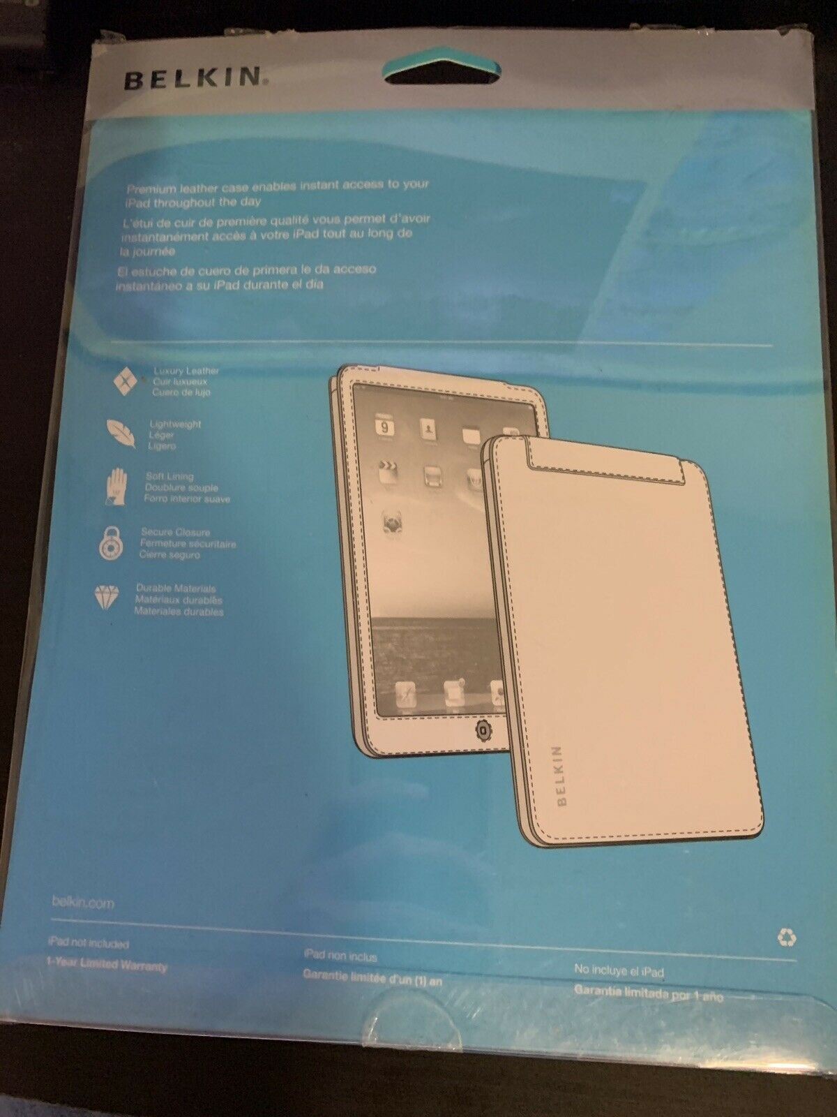 BELKIN Leather Sleeve For iPad 2nd & 3rd Generation