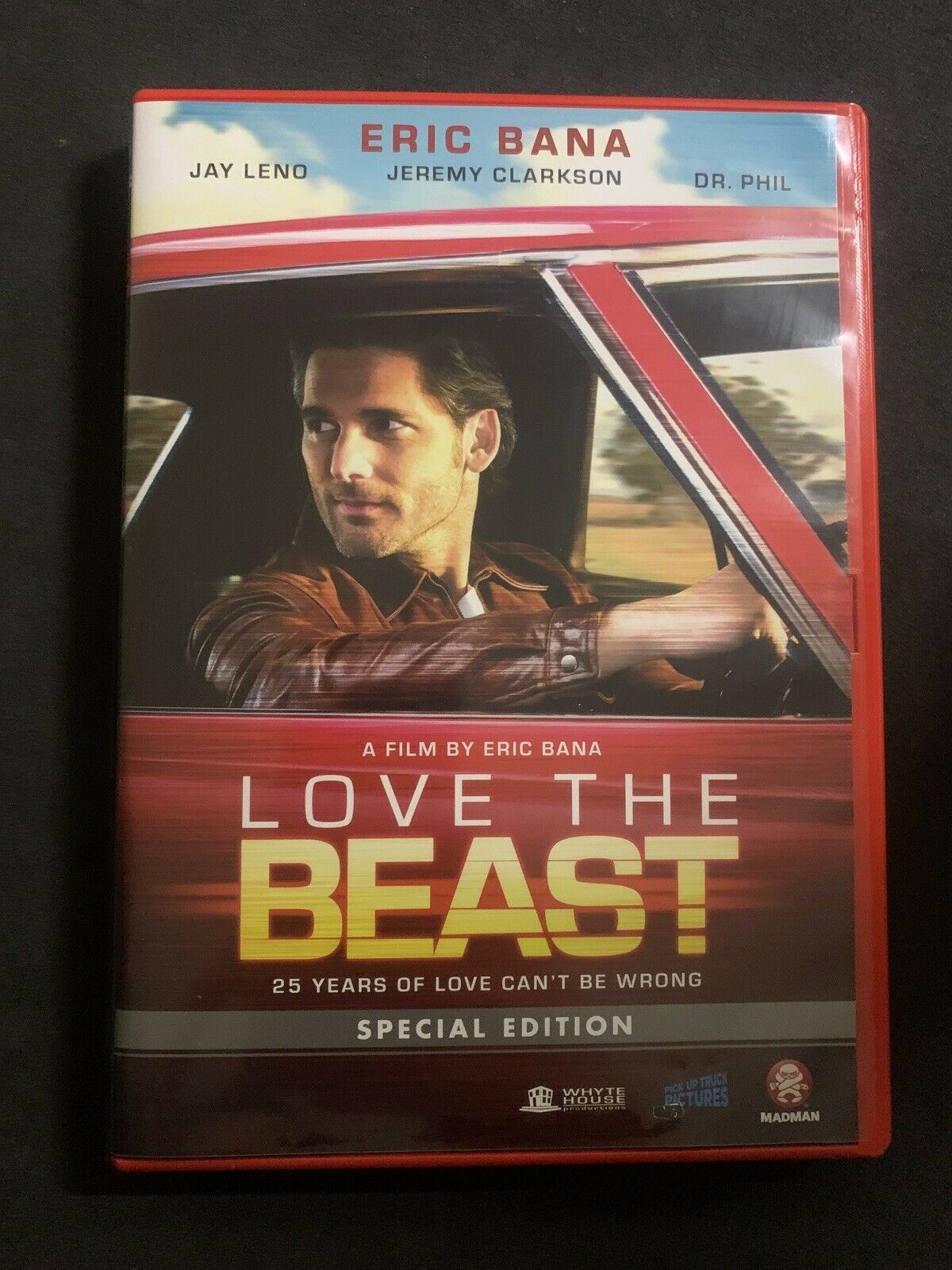 Love The Beast (DVD, 2009) Eric Bana, Jay Leno, Jeremy Clarkson, Dr. Phil - R4