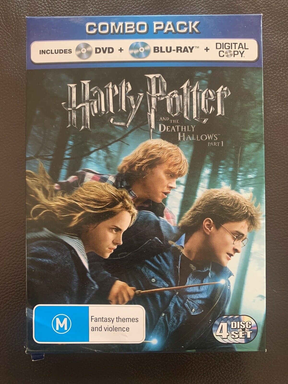 3x Harry Potter Blu-ray - Deathly Hallows, Prisoner Azkaban, Philosopher's Stone