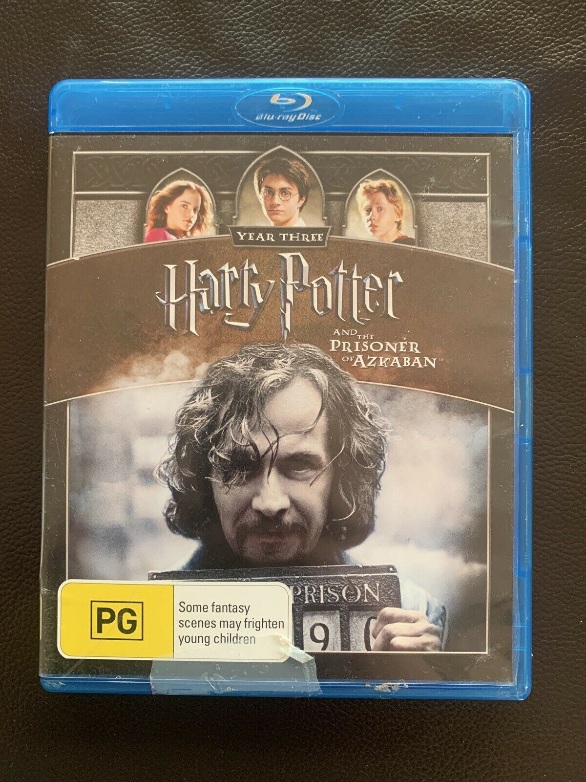 3x Harry Potter Blu-ray - Deathly Hallows, Prisoner Azkaban, Philosopher's Stone