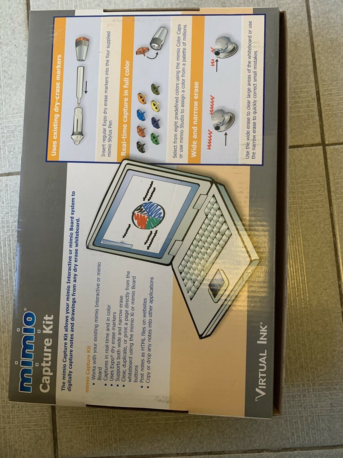 *New* Mimio Interactive & Capture Kit For Windows/Mac By Virtual Ink