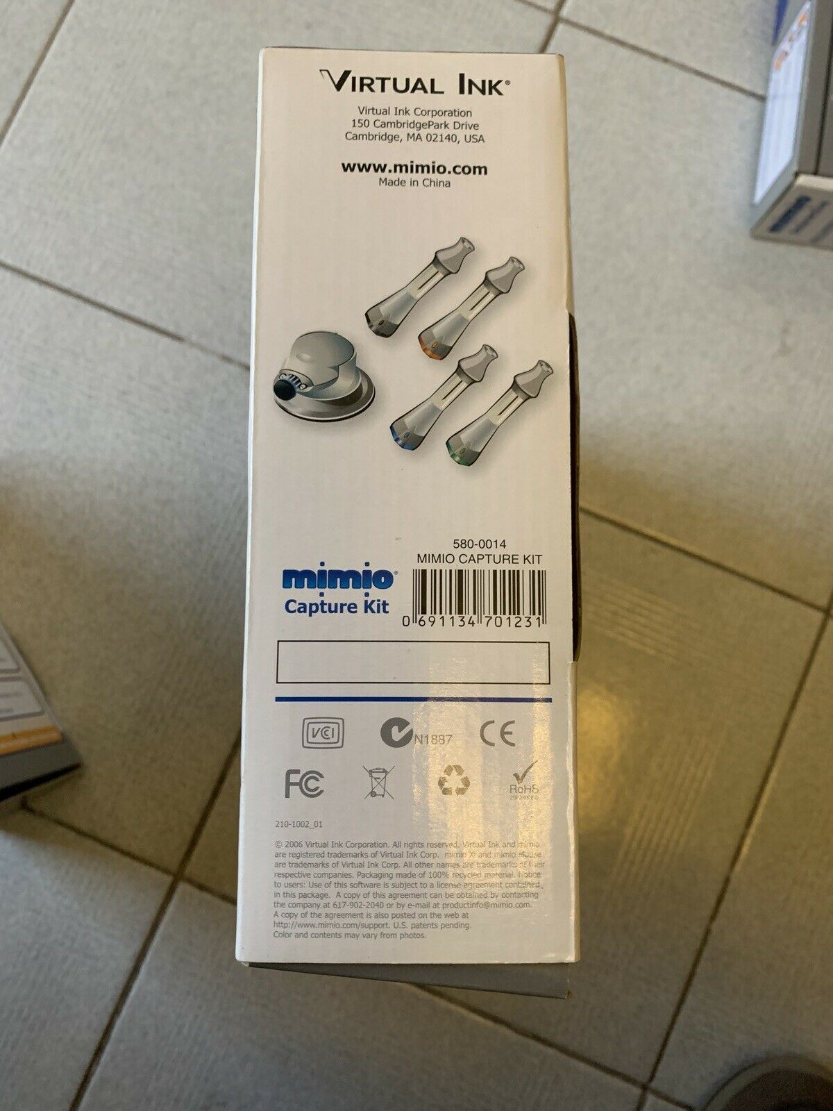 *New* Mimio Interactive & Capture Kit For Windows/Mac By Virtual Ink