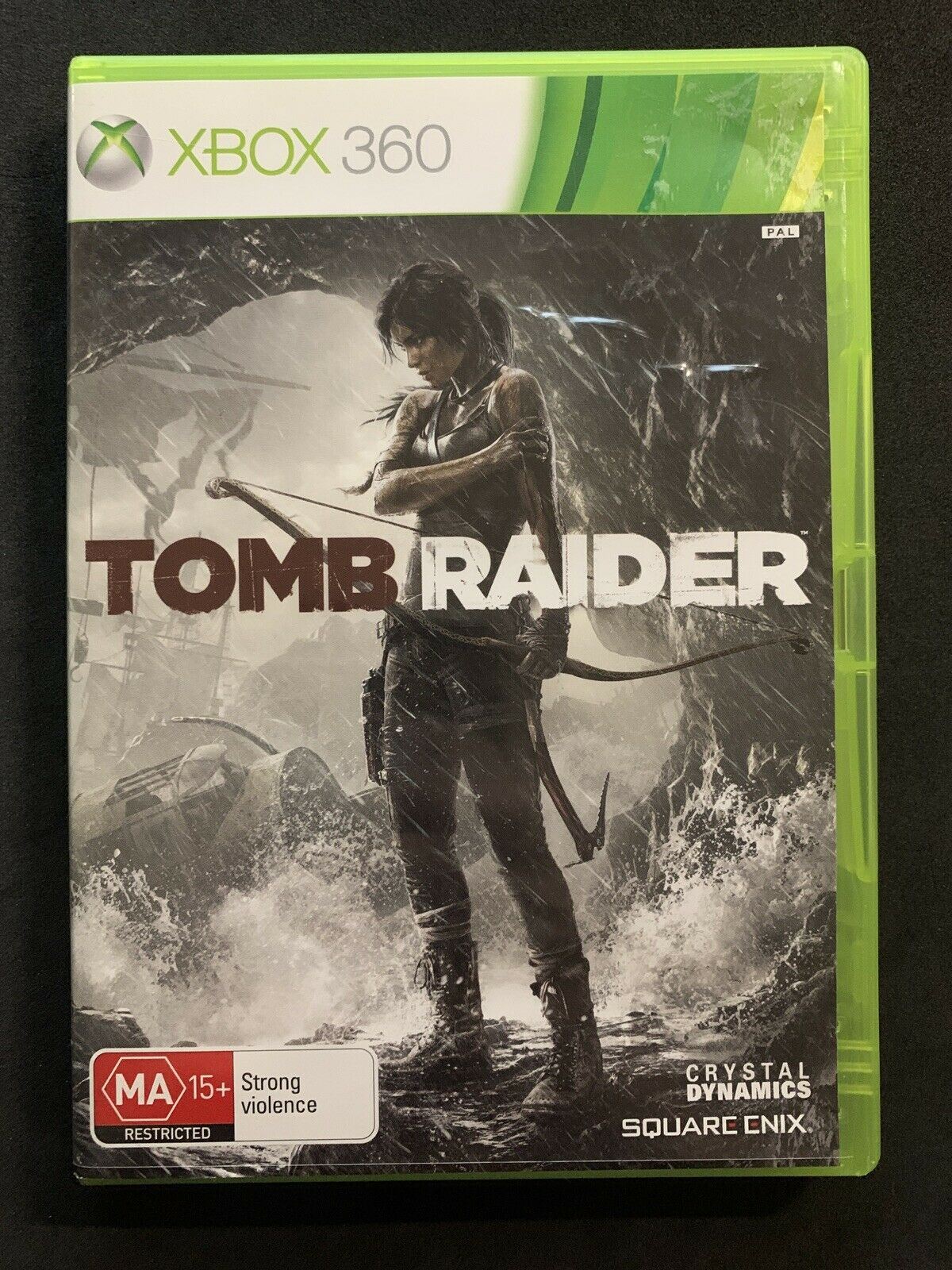 Tomb Raider Lara Croft Square Enix (Microsoft Xbox 360, 2013) PAL with Manual