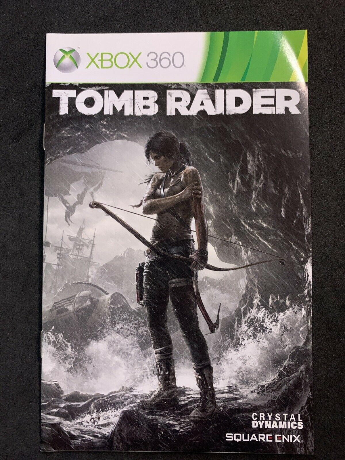 Tomb Raider Lara Croft Square Enix (Microsoft Xbox 360, 2013) PAL with Manual