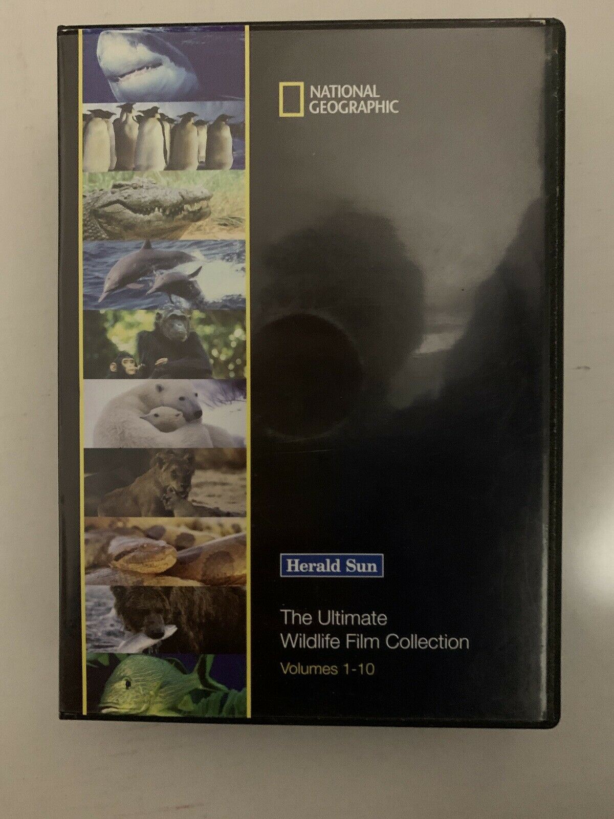 NATIONAL GEOGRAPHIC - Ultimate Wildlife Film Collection (DVD, 10-Disc) Region 4