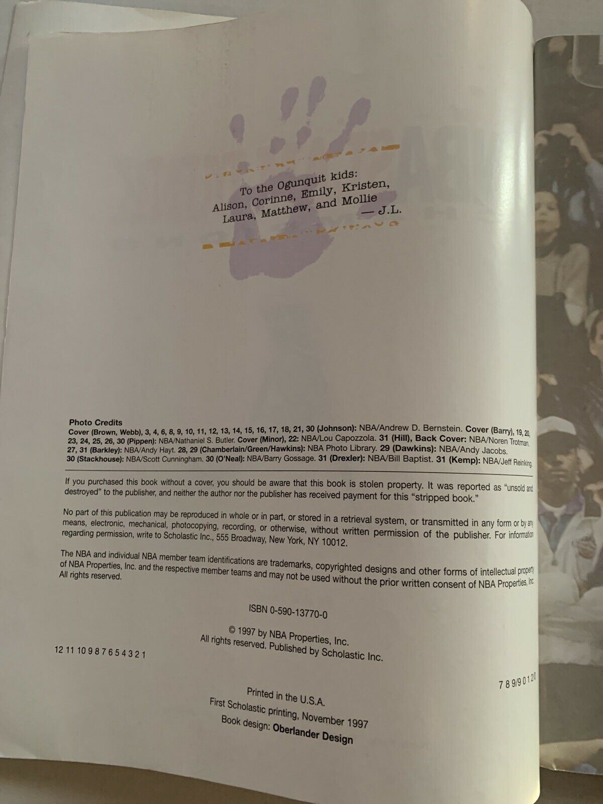 NBA All Star Slam Dunk Champs 1997 Michael Jordan, Wilkins, Webb etc Poster
