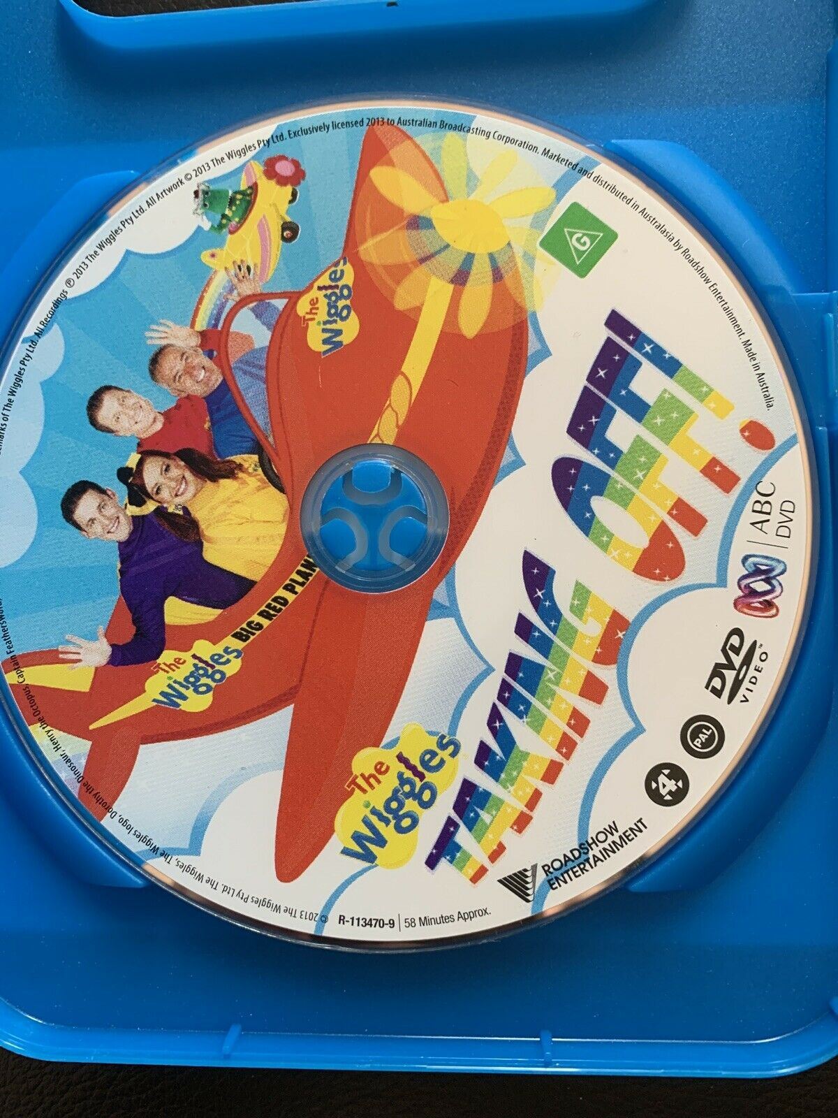 The Wiggles - Taking Off! (DVD, 2013) Region 4