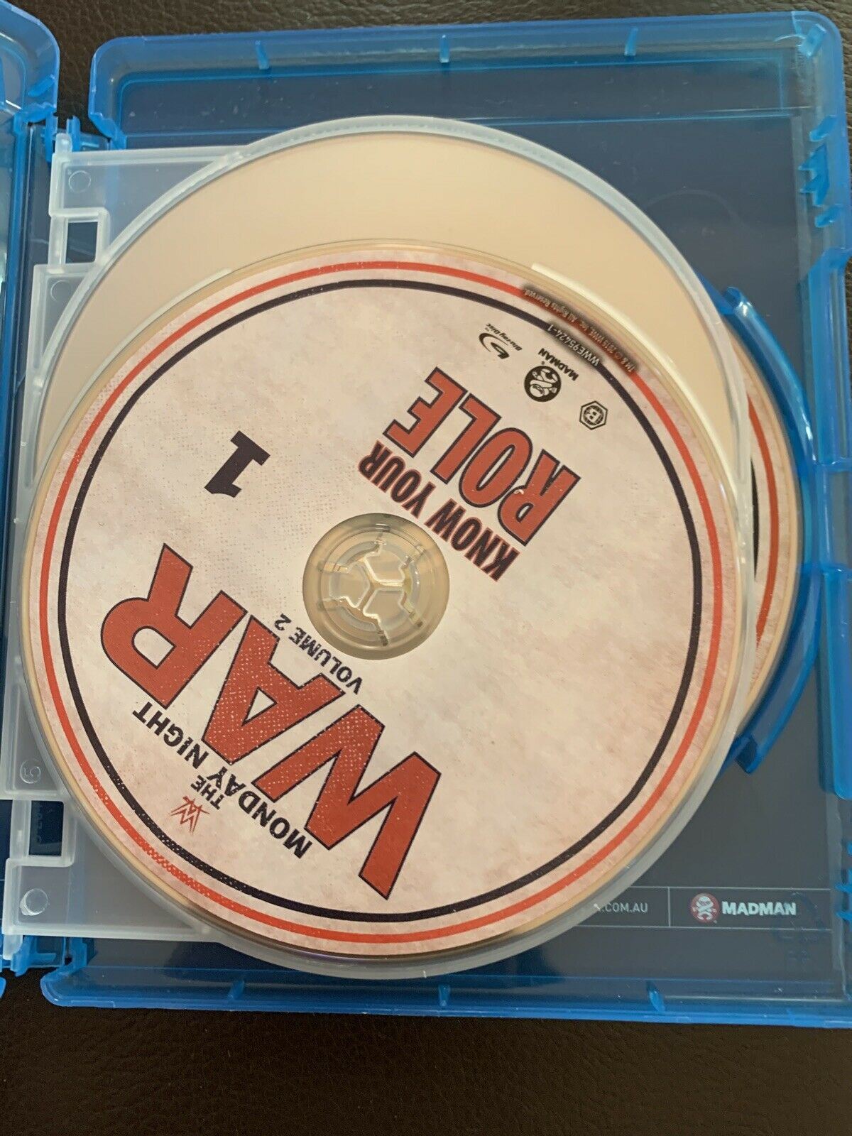 WWE Monday Night War - Know Your Role: Vol 2 (Bluray, 2016, 3-Disc Set) Region B
