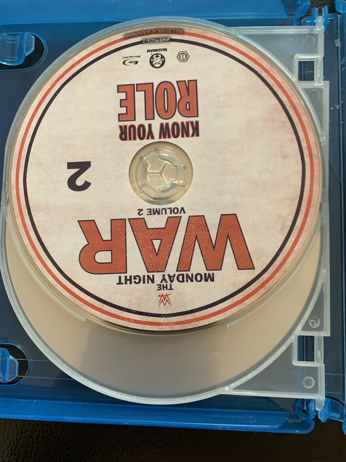 WWE Monday Night War - Know Your Role: Vol 2 (Bluray, 2016, 3-Disc Set) Region B