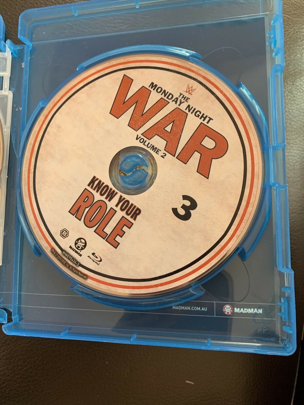 WWE Monday Night War - Know Your Role: Vol 2 (Bluray, 2016, 3-Disc Set) Region B
