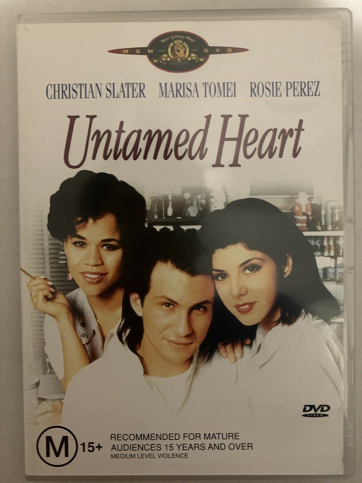 Untamed Heart (DVD, 1993) Christian Slater, Marisa Tomei. Region 4
