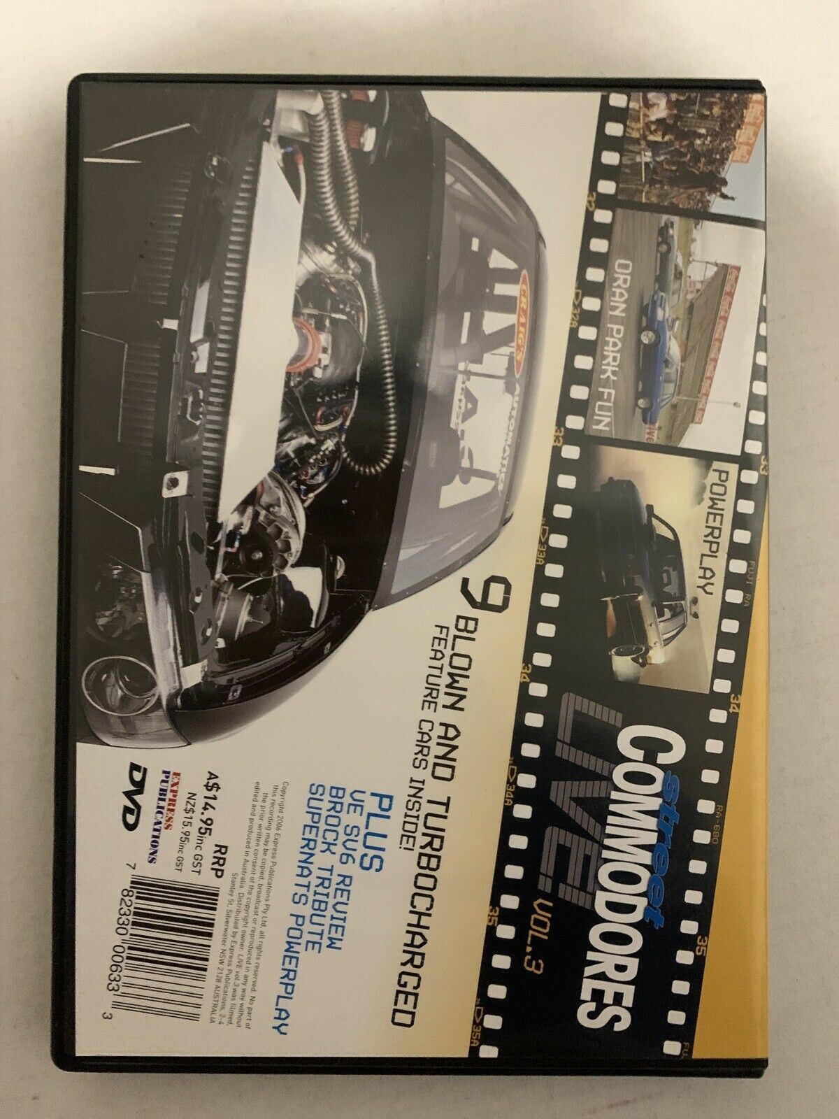 Street Commodores Live! Vol. 3 (DVD, 2006)