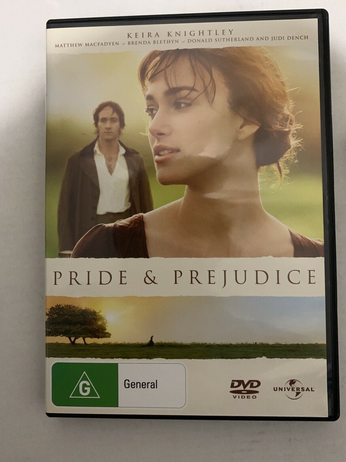 Atonement / Pride And Prejudice (DVD, 2008, 2-Disc Set) Keira Knightley Region4
