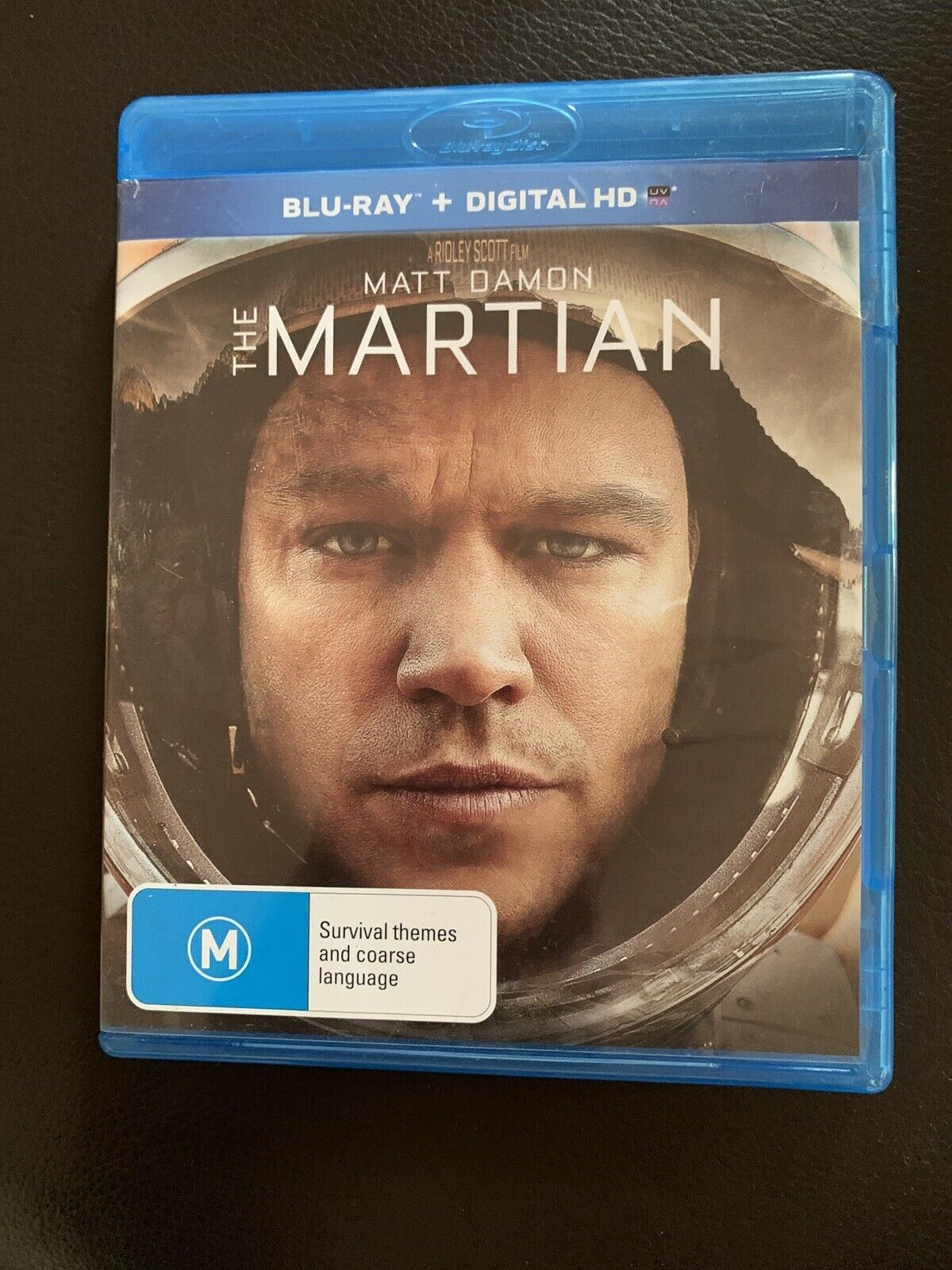 The Martian (Bluray, 2015) Matt Damon. Region B