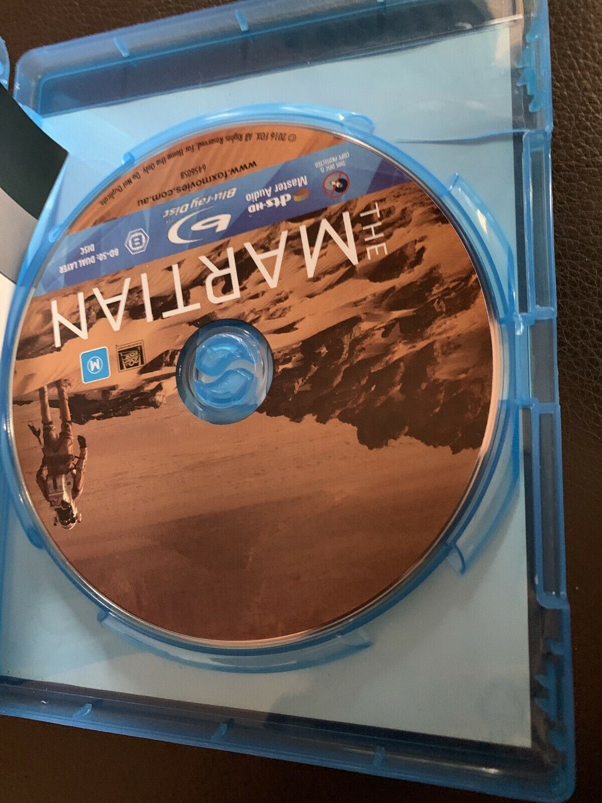 The Martian (Bluray, 2015) Matt Damon. Region B