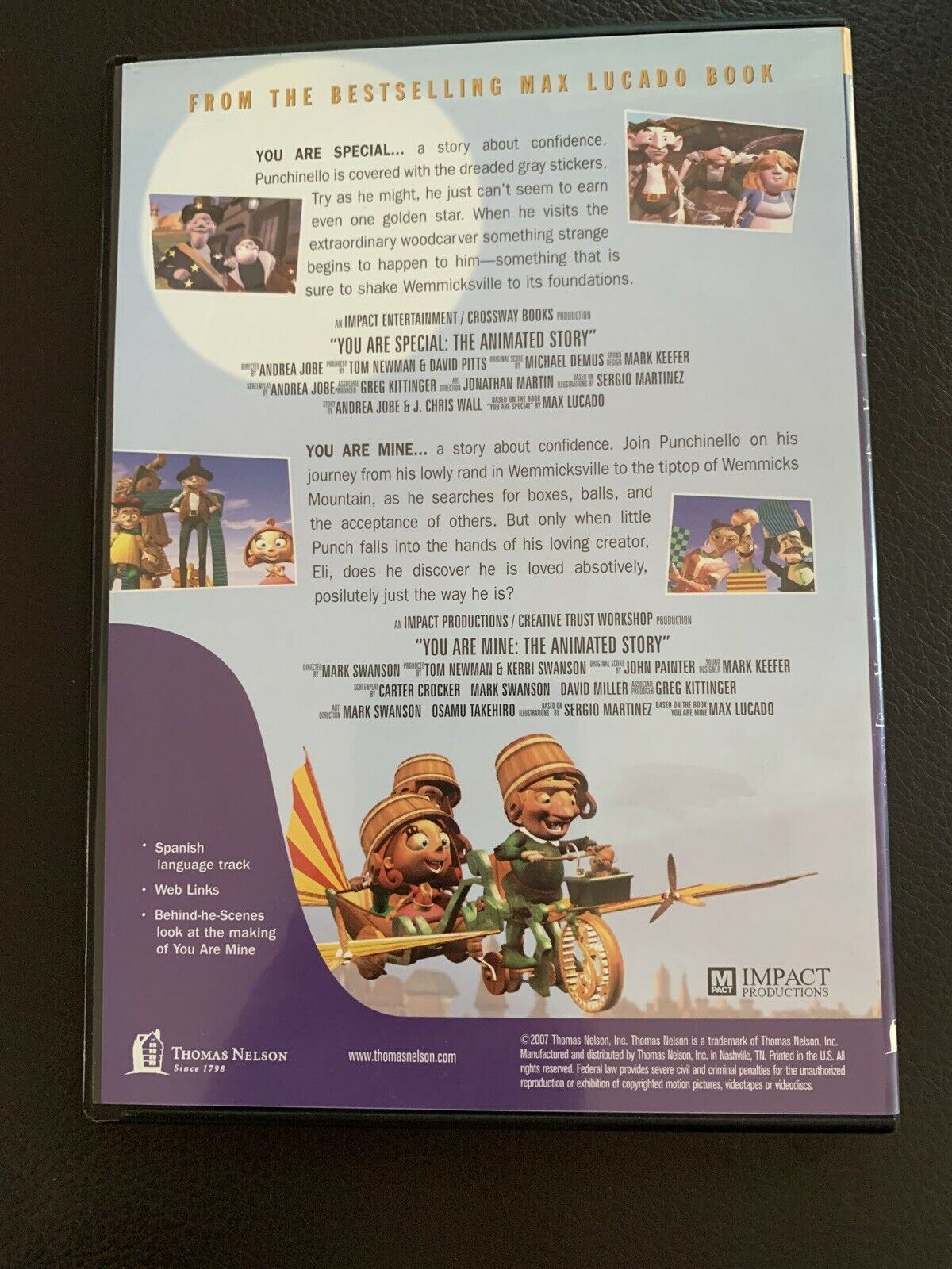 Max Lucados Wemmicks Box Set (DVD, 2007) Region 1