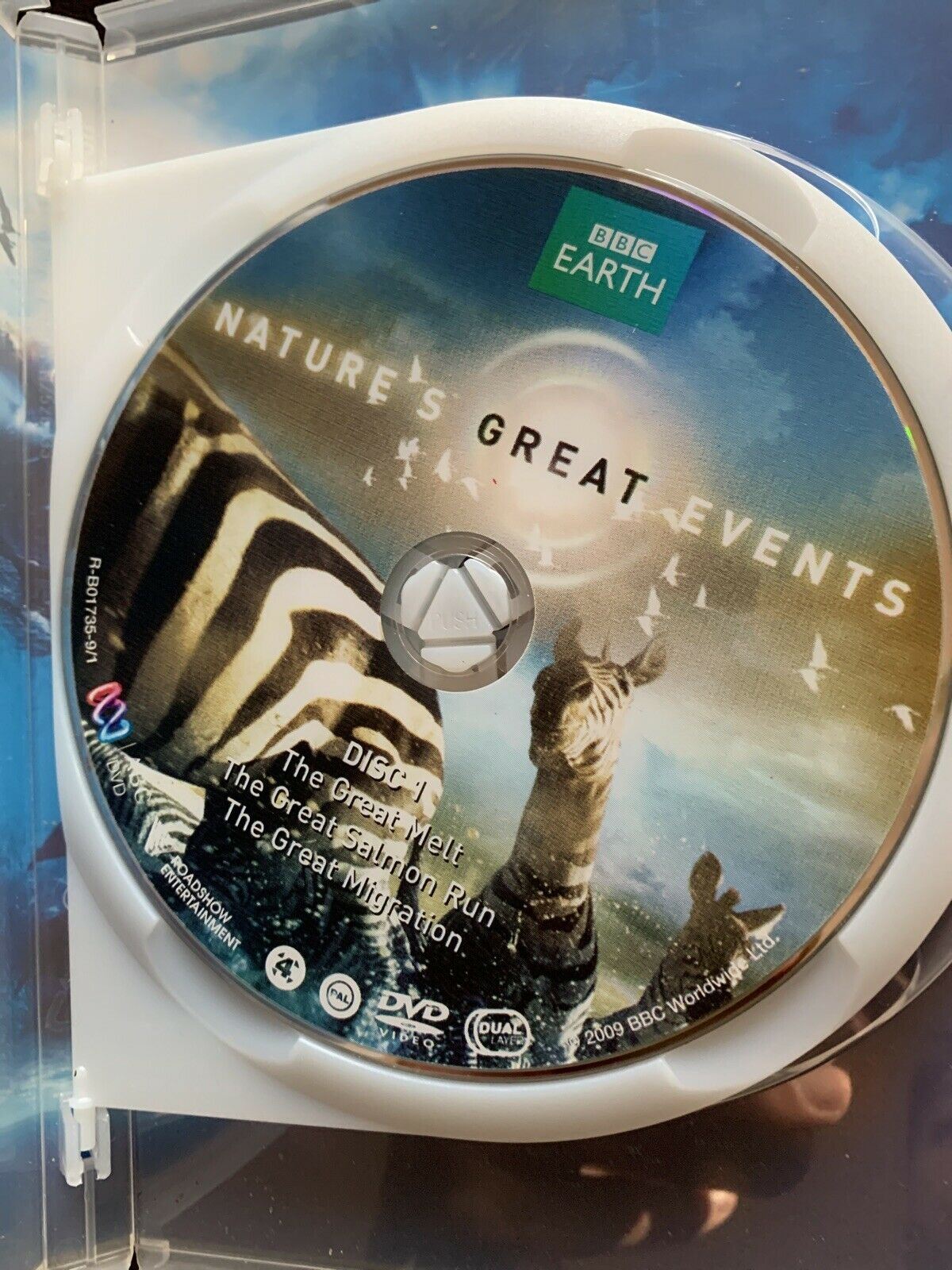 Nature's Great Events (DVD, 2009, 2-Disc Set) BBC Earth Region 4
