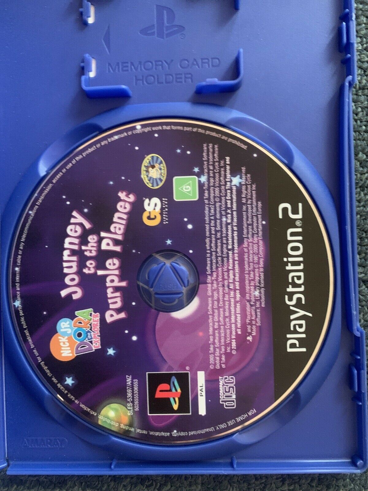 Dora The Explorer - Journey to the Purple Planet PS2 Playstation 2