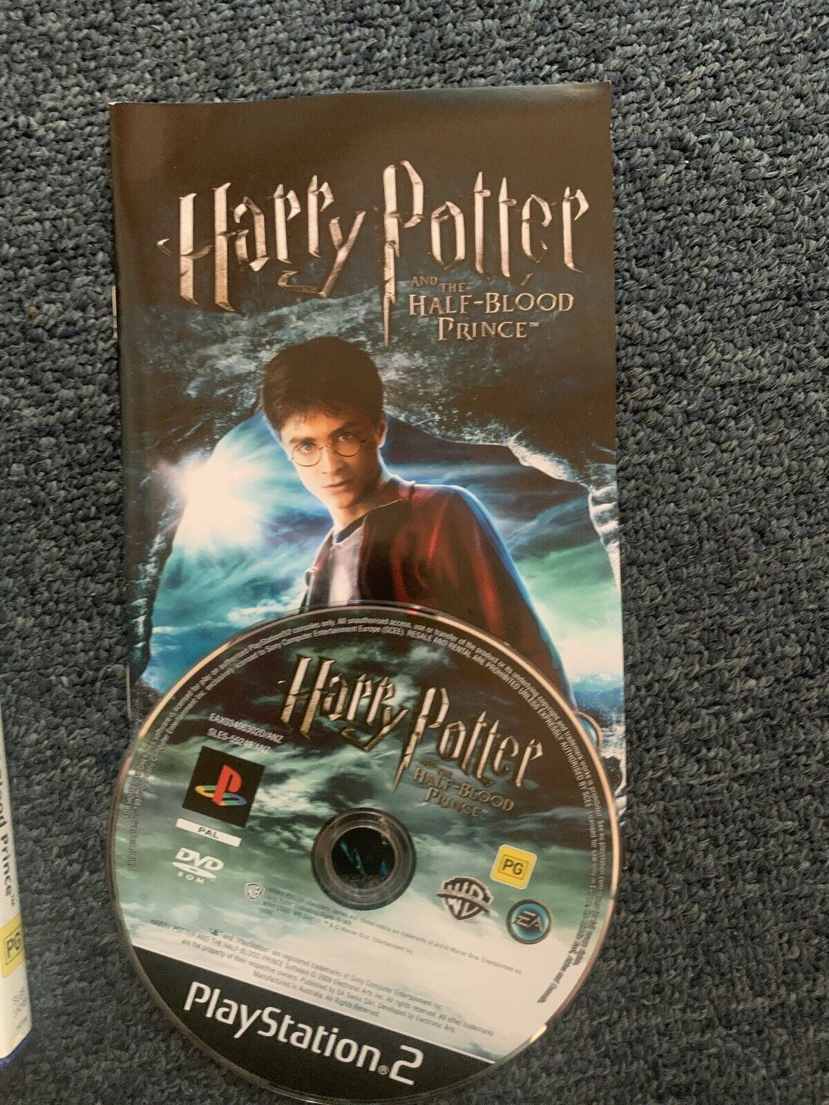 Harry Potter and the Half-Blood Prince - PlayStation 2 PS2 Game With Manual