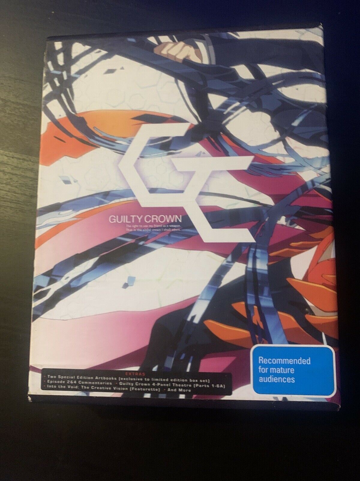 Guilty Crown : Collection 1 (Bluray, 2011) Region B