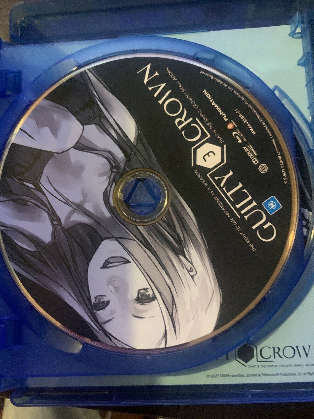 Guilty Crown : Collection 1 (Bluray, 2011) Region B