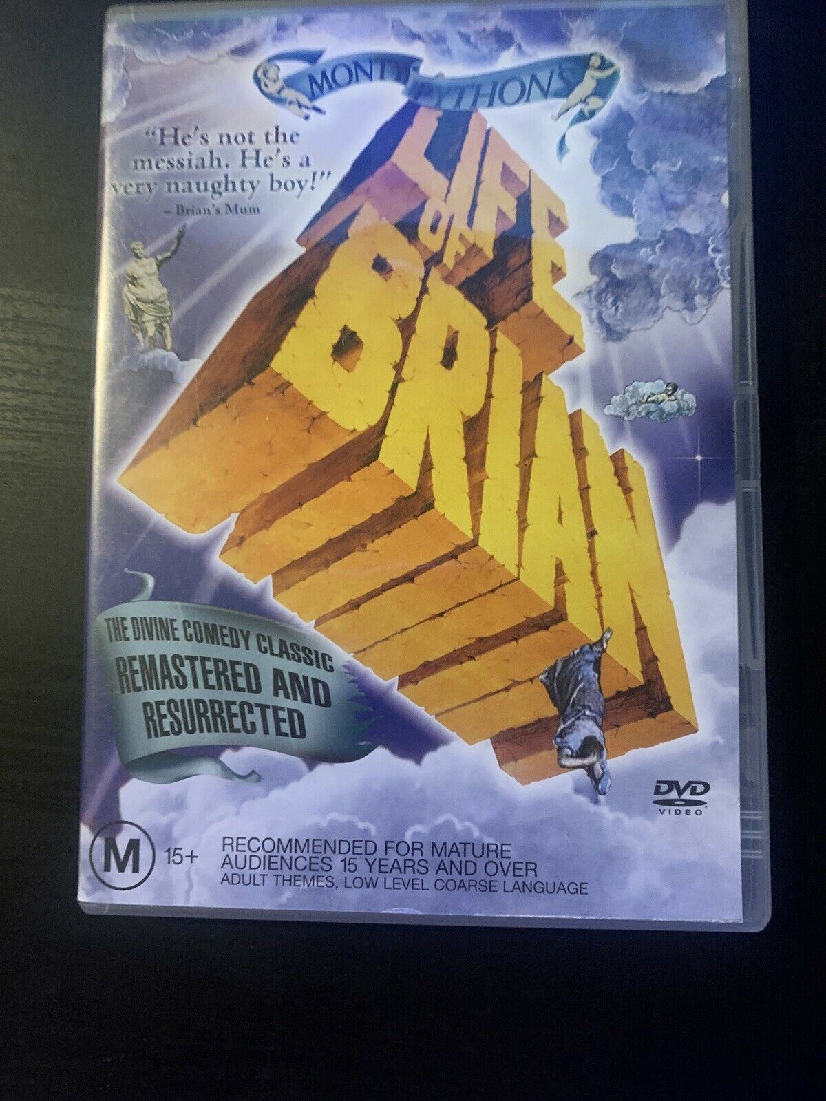 Monty Python's Life Of Brian (DVD, 1979) John Cleese, Eric Idle. Region 4