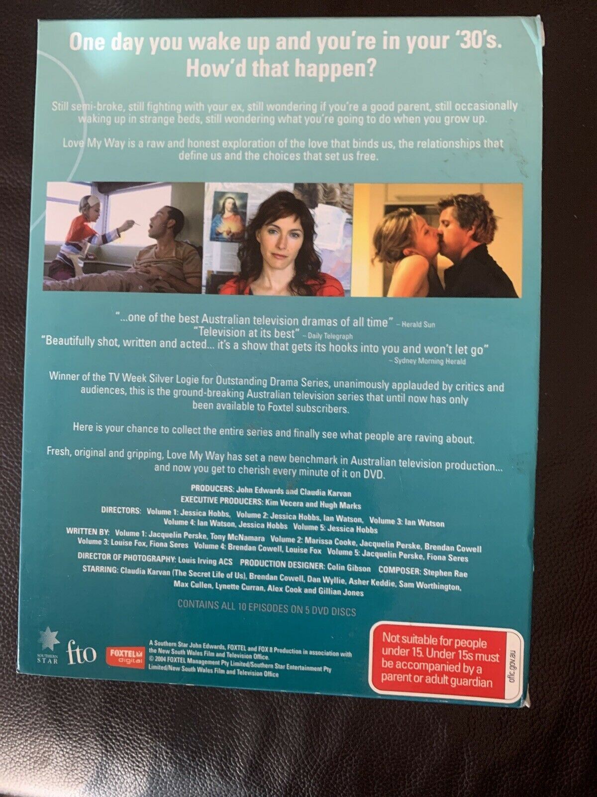 Love My Way : Series 1 (DVD, 2004, 5-Disc Set) Region 4