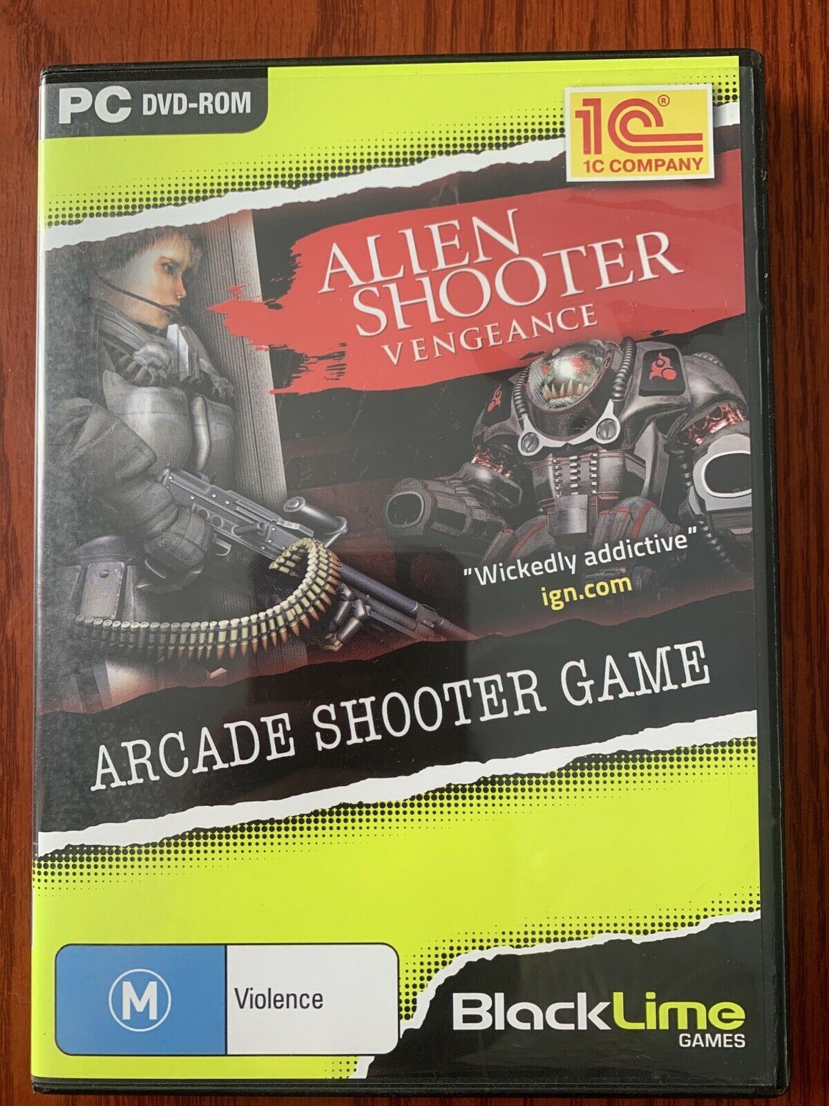 Alien Shooter Vengeance (PC DVD-ROM, 2007) Windows