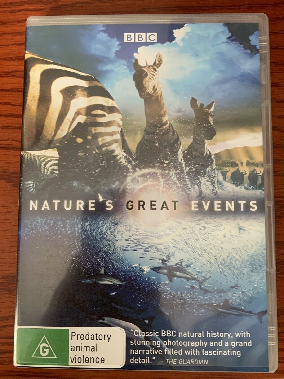 Nature's Great Events (DVD, 2009, 2-Disc Set) BBC Region 4