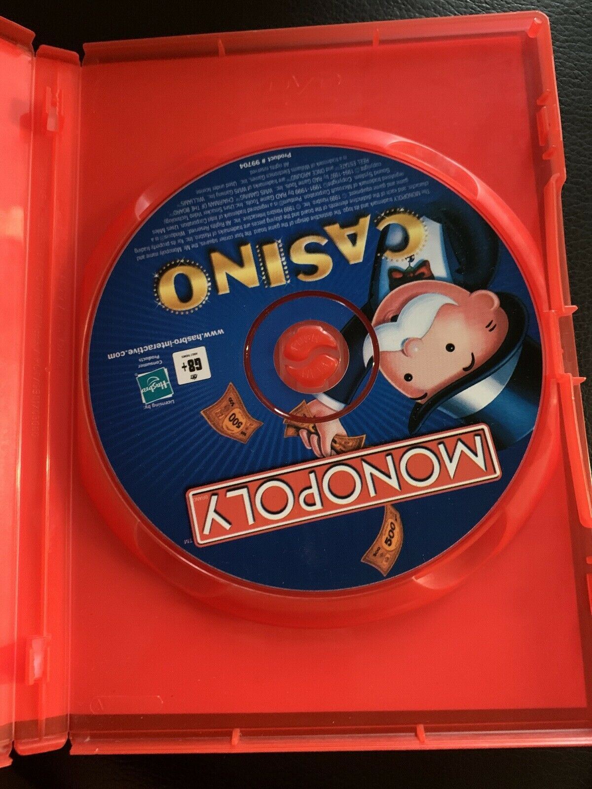 Monopoly Casino With Over 40 Games  (PC CDROM, 1999)