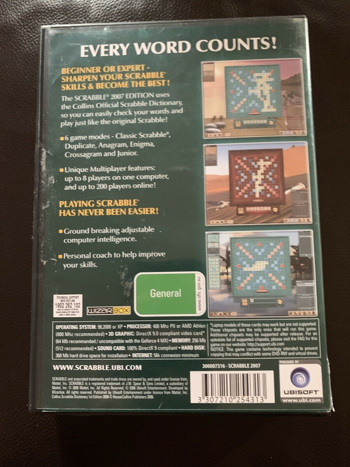 Scrabble Interactive - 2007 Edition PC CD-ROM