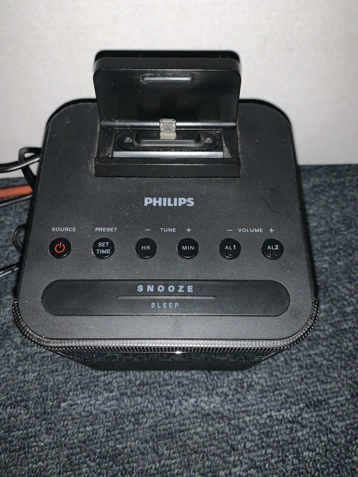 Philips AJ3200 Alarm Clock FM Radio - Andriod MicroUSB Black