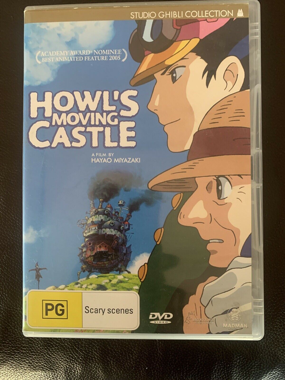 Howl's Moving Castle (DVD, 2004) Hayao Miyazaki. Studio Ghibli. Region 4