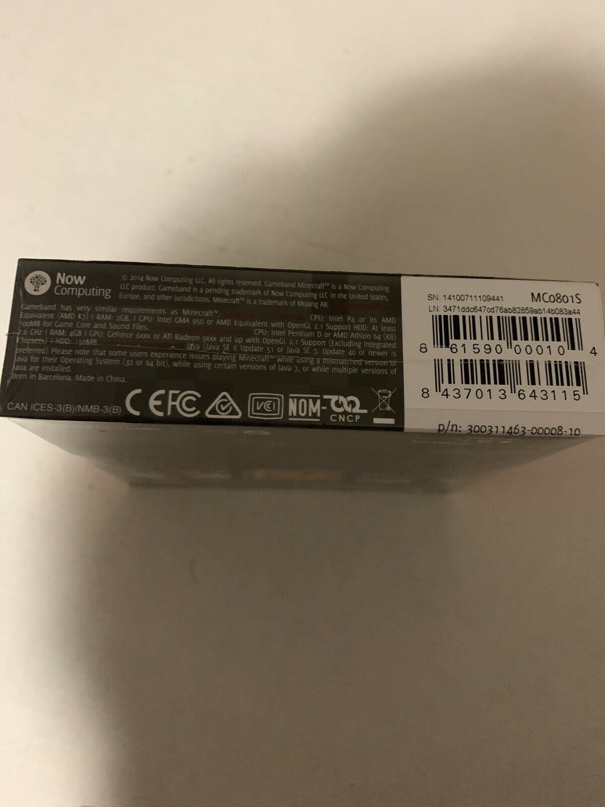 *New Sealed* Gameband + Minecraft - Small Size. Play Minecraft Anywhere