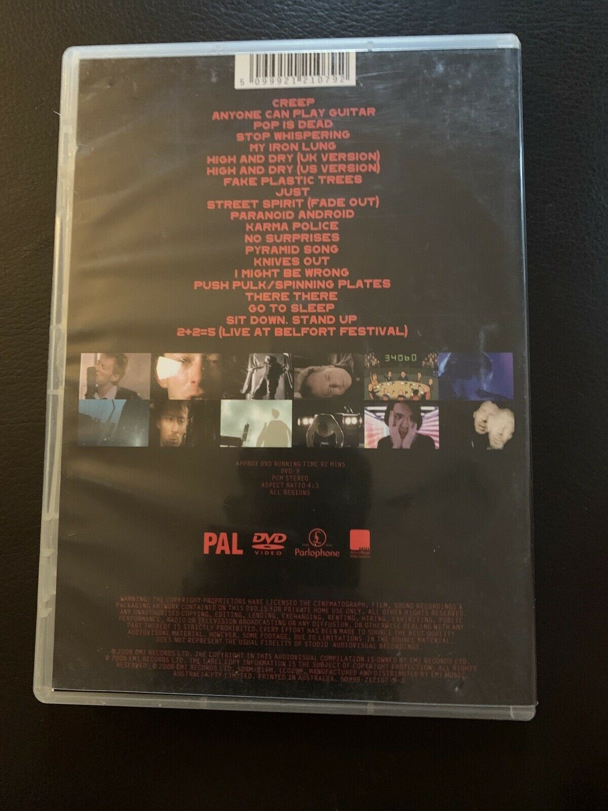 Radiohead - The Best Of (DVD, 2008) All Regions