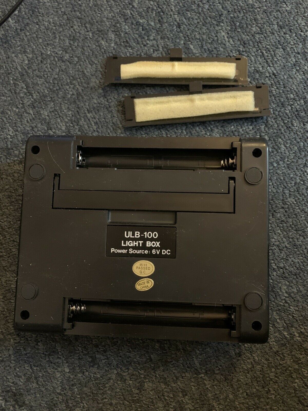 Portable Lightbox Model Petite 6xAA Batteries