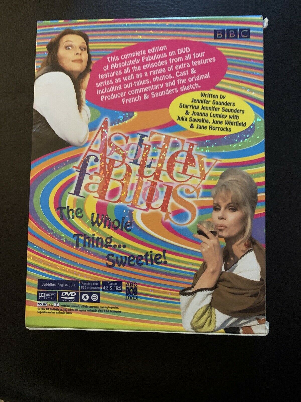 Absolutely Fabulous : Series 1-4 (DVD, 2002) Region 4