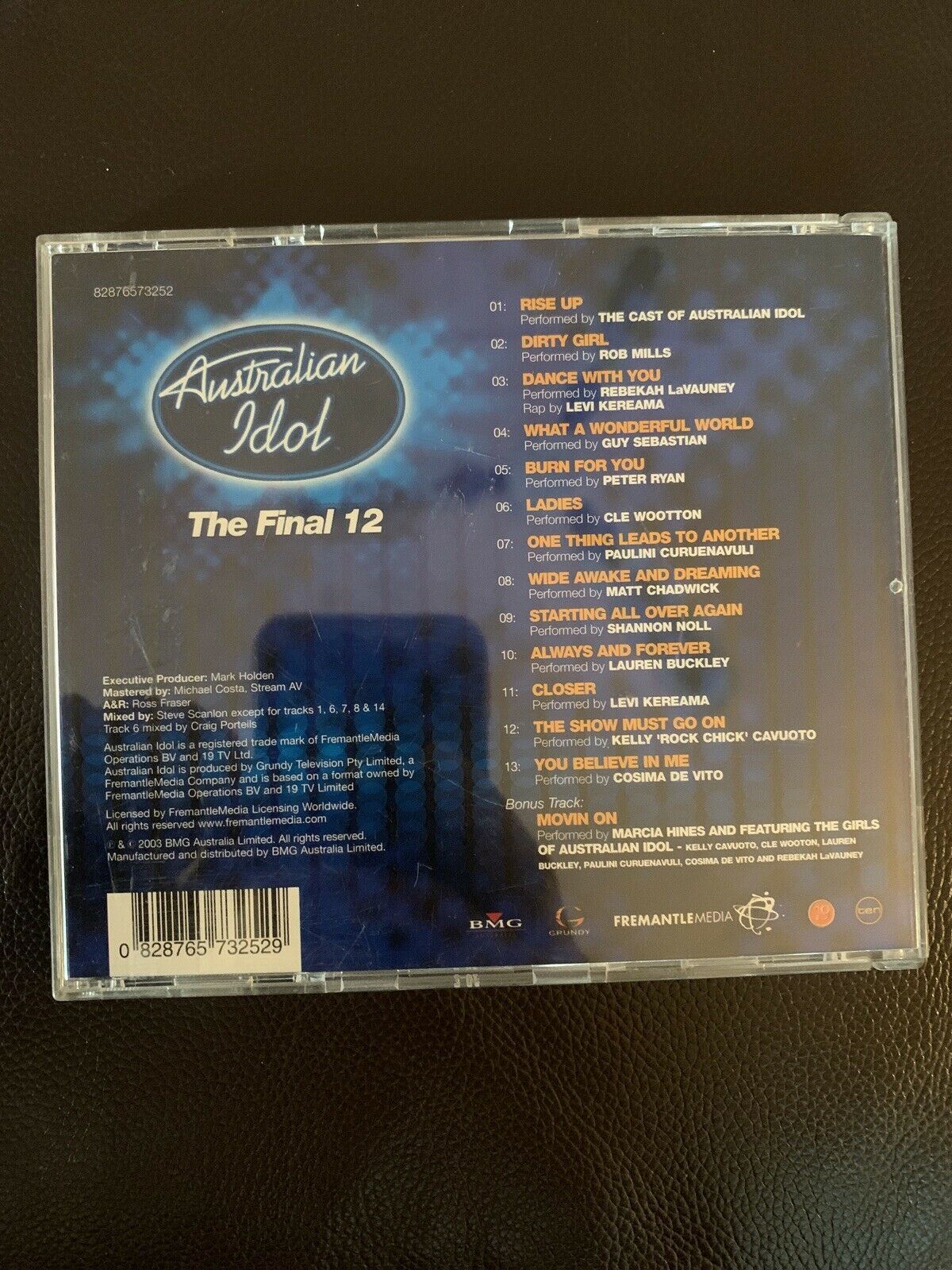 Australian Idol The Final 12 - (CD, 2003) Guy Sebastian, Shannon Noll