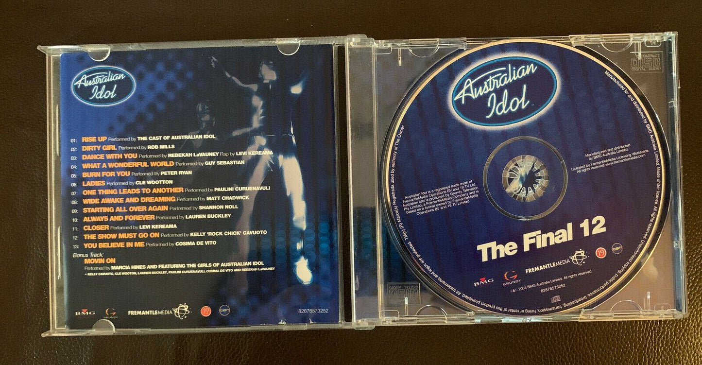 Australian Idol The Final 12 - (CD, 2003) Guy Sebastian, Shannon Noll