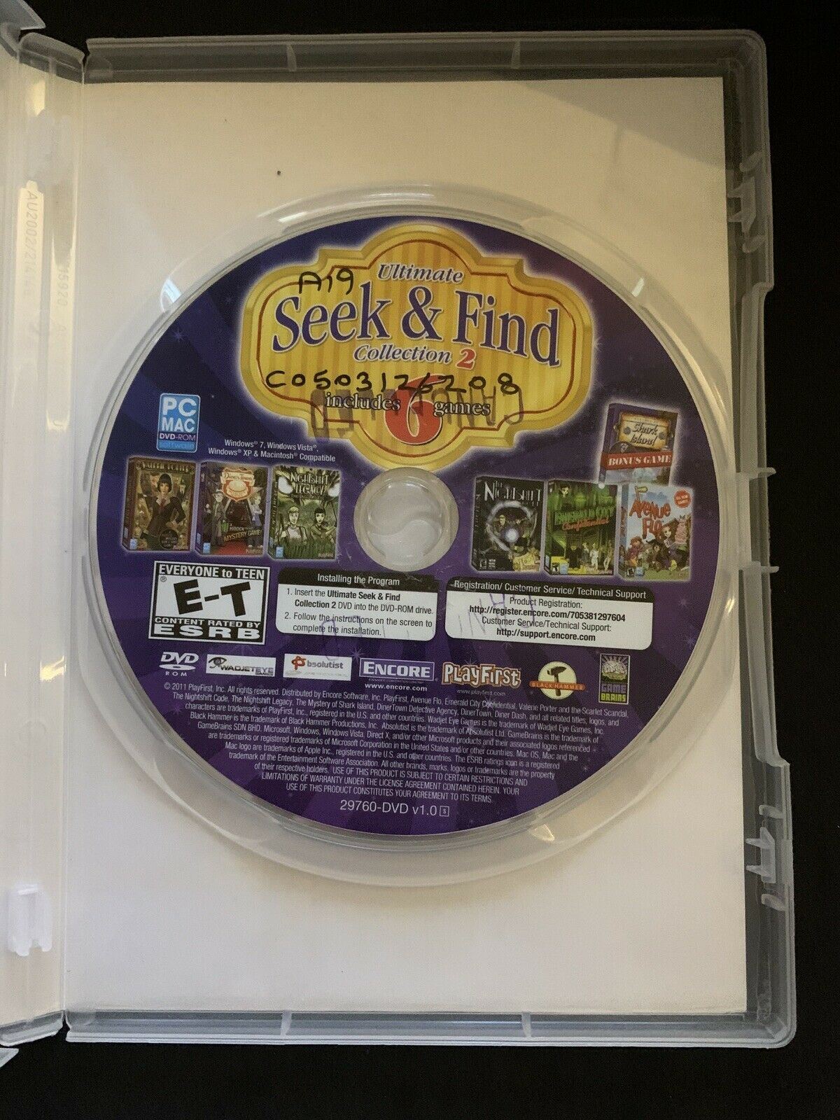 Ultimate Seek & Find Collection 2 - 6 Hidden Object Games PC/MAC DVDROM