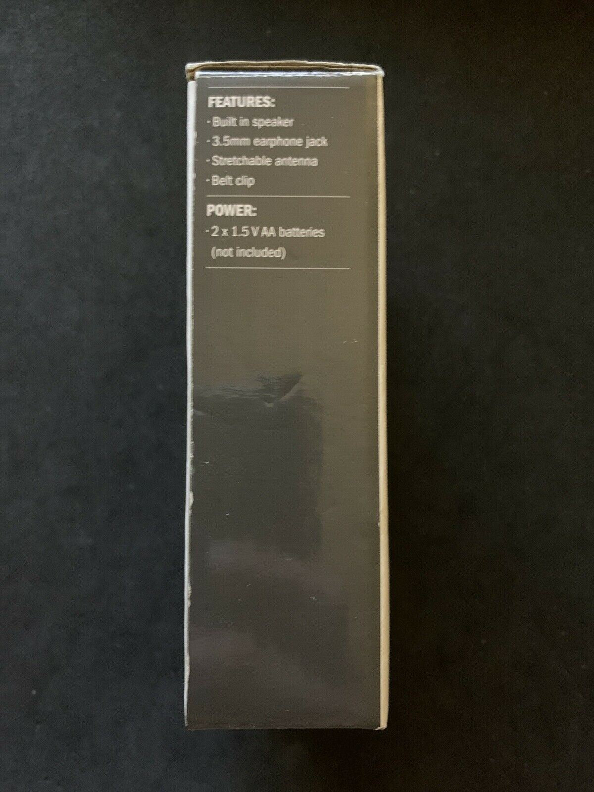 Target AM/FM Slim Pocket Radio with Built In Speaker PR125