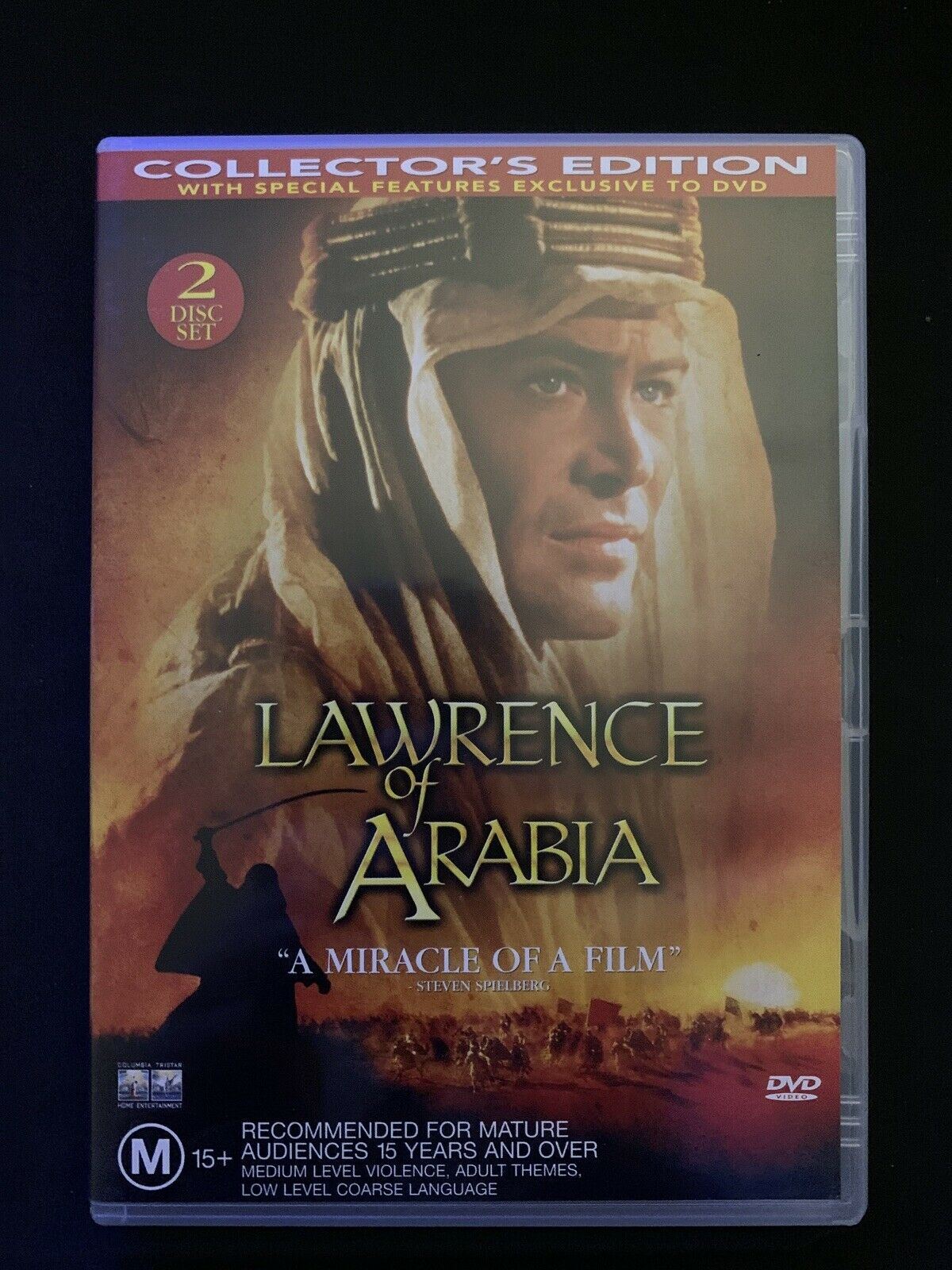 Lawrence Of Arabia - Collectors Edition 2-Disc (DVD, 1962) Region 4