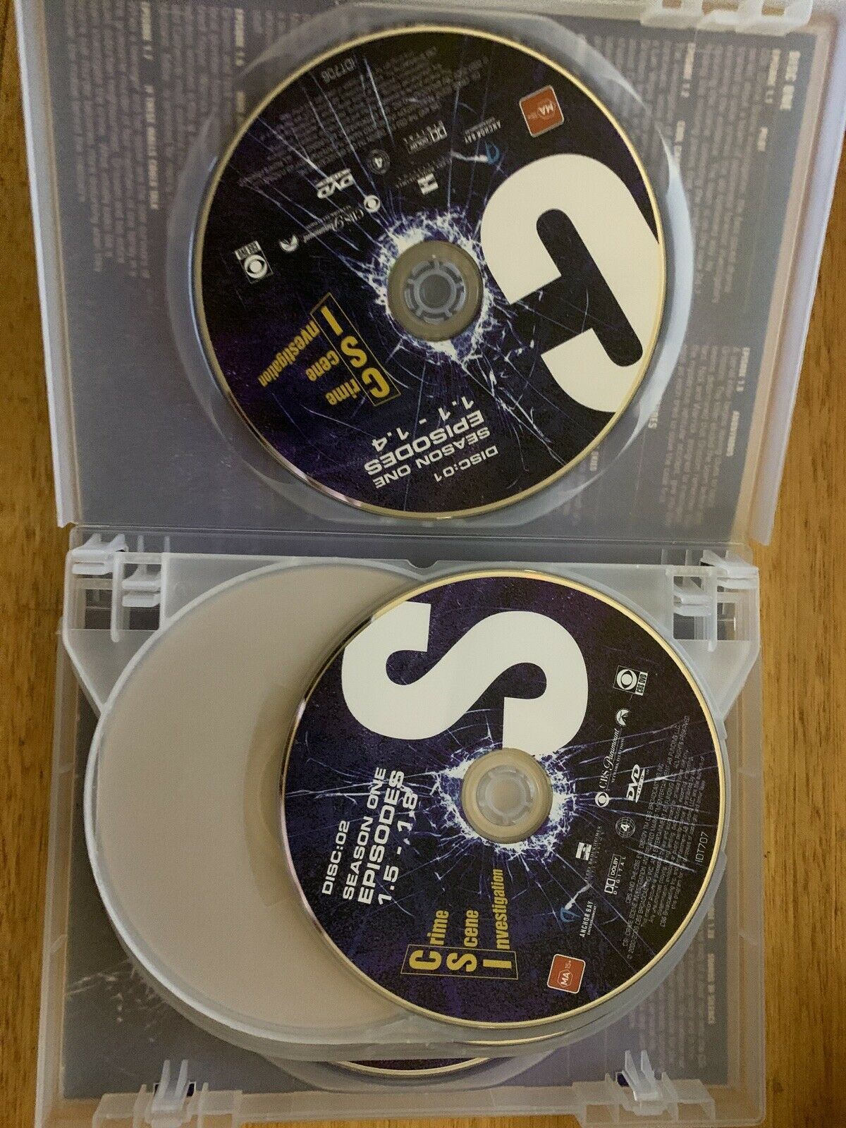 CSI: Crime Scene Investigation : Season 1 (DVD) Region 4