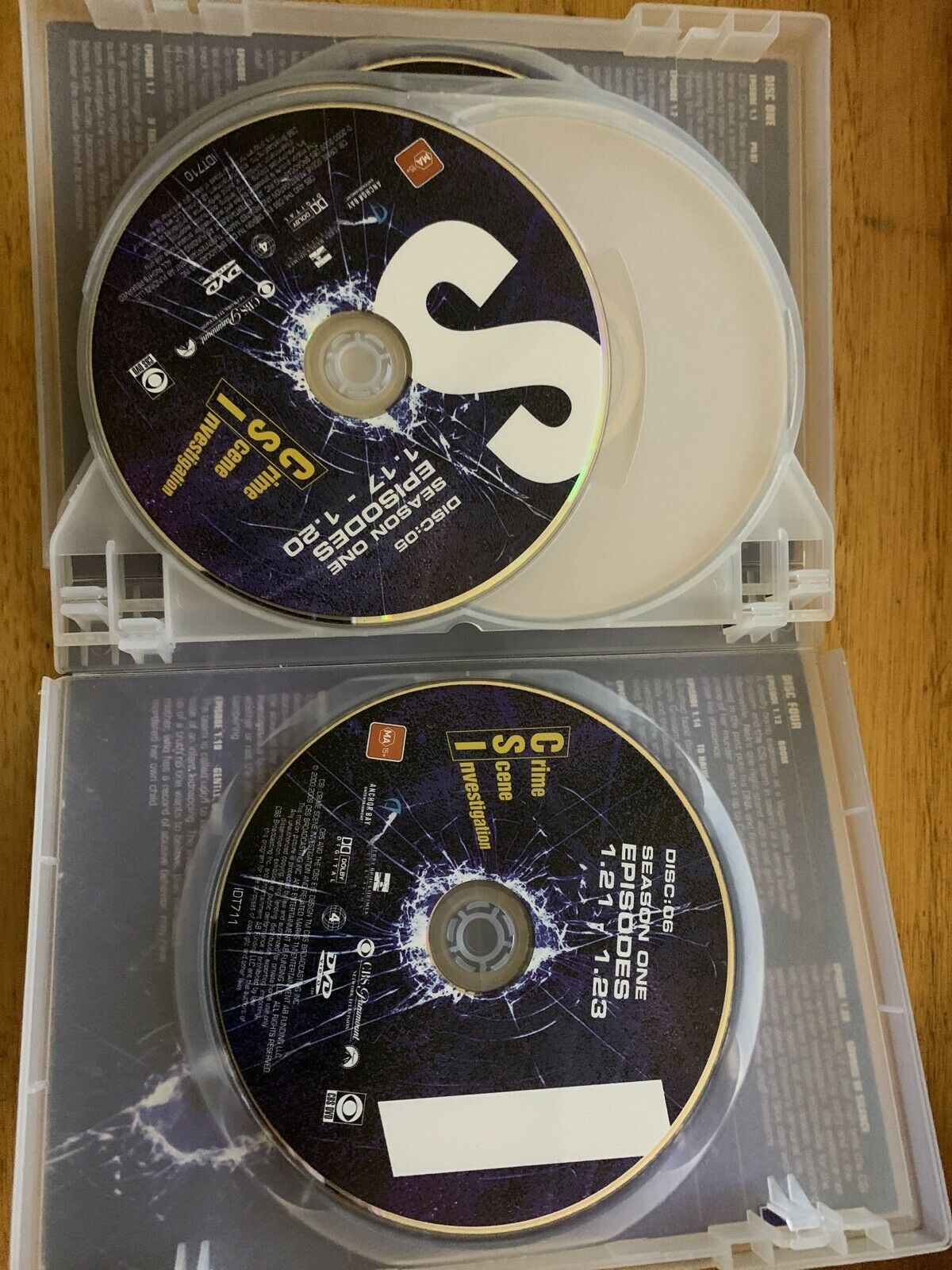 CSI: Crime Scene Investigation : Season 1 (DVD) Region 4